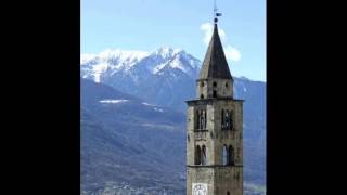 Campane di Monte Nevoso Originale con Testo  luciano tajoli con il coro idica di clusone [upl. by Yvi]