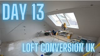 Day 13  Loft Conversion  Near Finish [upl. by Laoj]