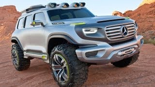 Mercedes Designstudie EnerGForce Die GKlasse für Übermorgen [upl. by Odie653]