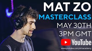 MAT ZO Drum amp Bass MASTERCLASS  QampA  Track Breakdown MRSA  Push Me Down The Stairsquot [upl. by Alice]