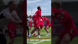 Full speed🔥 shortsfeed bundesliga foryou fy mathys ucl bayern shorts musiala football [upl. by Lentha]