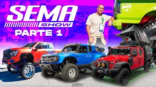 ¡CAMIONETAS Y OFF ROADS EXTREMOS  SEMA 2023 pt1  JUCA [upl. by Yantruoc]