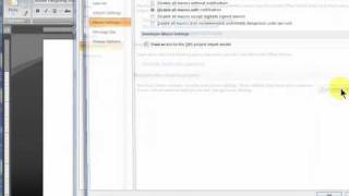 MerusCase Tutorial How to enable macros in MS Word 2007 for QuickSave [upl. by Karolina632]