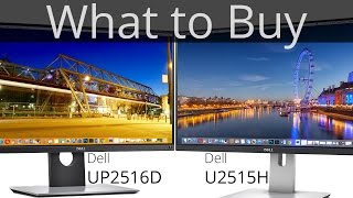 Dell U2515H vs UP2516D Comparison  What to Buy  TechCentury [upl. by Engdahl681]