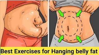 Best Exercises for hanging belly fat Belly Fat loss Exercise [upl. by Gorey263]