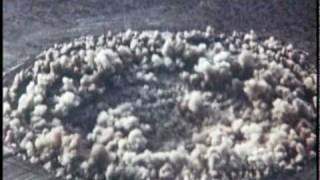 Nuclear Bomb Subsidence Crater Formation [upl. by Heyes]