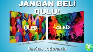 Review Indonesia LG OLED VS SAMSUNG QLED pilih mana budget 30jt [upl. by Attenra]