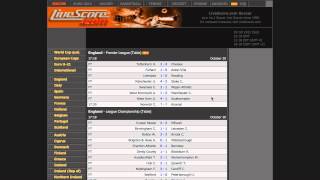 Better Livescore Chrome Extension and Greasemonkey [upl. by Shue]