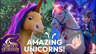 The BEST Unicorn Moments from Unicorn Academy 🦄  Part 1  Cartoons for Kids [upl. by Kciredec]