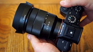 Sony FE 1635mm f4 ZA OSS lens review with samples Fullframe amp APSC [upl. by Rena]