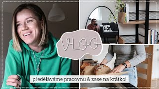 VLOG  předěláváme pracovnu amp zase na krátko  kamčalinda [upl. by Imac]