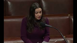 Rep AOC Delivers Major Speech on Looming Famine in Gaza and Administration Response to the Crisis [upl. by Notwen976]