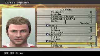 Thomas Muller version 2 Face PES 6 con Editor interno [upl. by Udall]