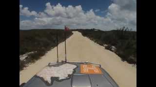 Driving Northern Moreton Island  GoPro Time Lapse [upl. by Reddin]