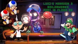 Luigis Mansion 3  100 walkthrough  part 10  floor B2  Boilerworks [upl. by Noevad166]