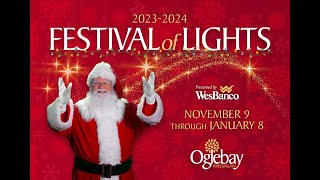 Oglebay Festival of Lights  2023 [upl. by Aicak]