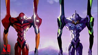 Neon Genesis Evangelion  MultiAudio Clip Fighting in Perfect Sync  Netflix Anime [upl. by Territus]