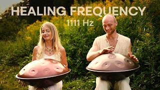 Healing Frequency Meditation 1111 Hz  1 hour handpan music  Malte Marten amp Lynxk [upl. by Dirtsa125]