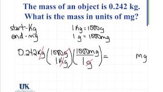 Convert kg to mg [upl. by Mano341]