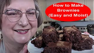 The BEST Fudgy Brownie Recipe [upl. by Miun]