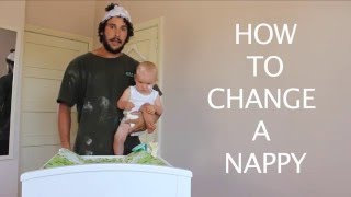 HOW TO CHANGE A NAPPY [upl. by Ylremik711]