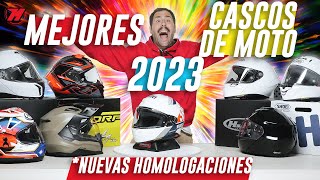 Los MEJORES CASCOS DE MOTO ¡Guía definitiva 2023 🚨 [upl. by Kenelm579]