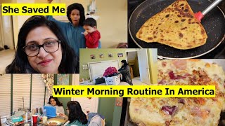 My Sons NANNY Saved Me 😥  Winter Morning Routine In America  Simple Living Wise Thinking [upl. by Jansson]