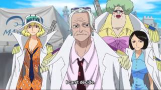 Vice Admiral Tsuru and Sengoku in the New World HD One piece episode 740 [upl. by Corotto13]