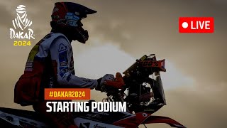 Starting Podium  Dakar 2024 [upl. by Bernardina]