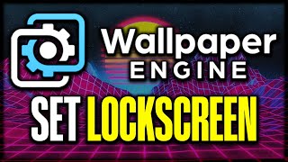 How to Set Lock Screen Using Wallpaper Engine  2024 [upl. by Neirb]