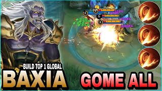 Baxia Best Build 2023  Insane Damage  Build Top 1 Global Baxia  MLBB [upl. by Attener]