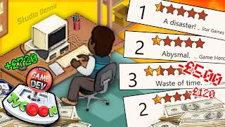 Making the WORST and BEST Video Game Company in History  Game Dev Tycoon [upl. by Agnew]