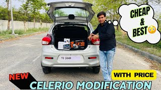 New Celerio 2024 Modified With Best Accessories  Price  Best Car Android Under 15000 [upl. by Bigford63]