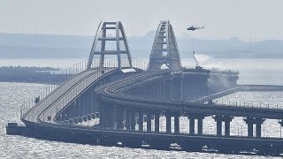 La Russie accuse lUkraine davoir mené lattaque contre le pont de Crimée [upl. by Nyrraf]