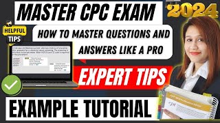 Ace the CPC medical coding exam How to master questions and answers like a pro [upl. by Onimod]