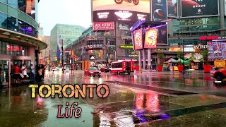 Toronto life Downtown Toronto Ontario Canada 4K [upl. by Doty]