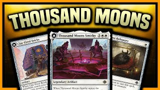 Thousand Moons Smithy  Oswald Fiddlebender Mono White Artifacts 【 Ixalan Pioneer MTG Gameplay 】 [upl. by Buhler71]