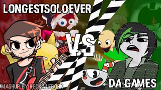 DAGames vs Longestsoloever Youre Mine x Overthrone x Build Our Machine amp More [upl. by Einohpets]