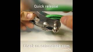 CatonSlack Catlock Mini  Slackline Weblock [upl. by Vasily]