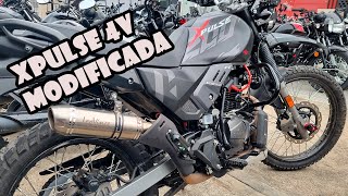 Xpulse 200 4v Modificada Le dicen VENON BLACK 🤣 [upl. by Triny891]