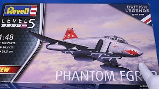 REVELL 148 PHANTOM FGR2  Review [upl. by Wrand]