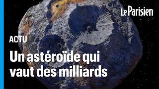 Une sonde de la Nasa part pour Psyché un astéroïde métallique qui vaut des milliards [upl. by Cozmo]