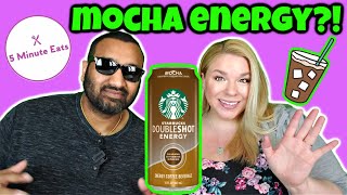 Starbucks Doubleshot Energy Mocha Review [upl. by Naxor]