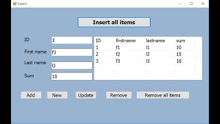 How to Connect Listview with Database and Load data into ListviewVisual basic database Application [upl. by Orms]