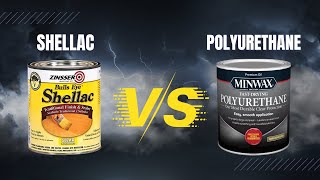 Shellac Vs Polyurethane [upl. by Clim]