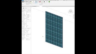 3d schematic unitised curtain wall drawing Tutorial video Rhino inside revit [upl. by Eveivaneg]