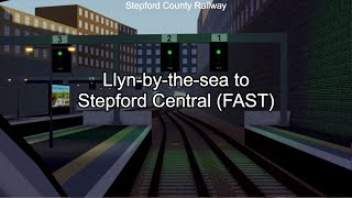 Stepford County Railway Llynbythesea to Stepford Central Timelapse Fast Variant [upl. by Oinotnas]