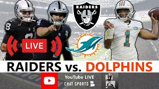 Raiders vs Dolphins Live Streaming Scoreboard Free PlayByPlay Highlights Analysis  NFL Week 16 [upl. by Skiba60]