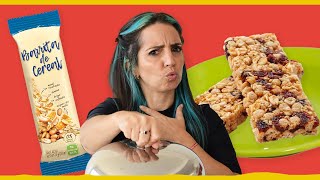 A Ver Si Esta Vez Puedo Hacer Barritas De Cereal 🍫 Comparo Con Las Compradas  Pau Vs El Súper E19 [upl. by Sivahc745]