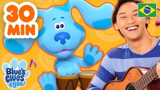 Pistas de Blue e Você  40 MINUTOS de aventuras ao ar livre com a Blue  Nick Jr em Português [upl. by Epstein]